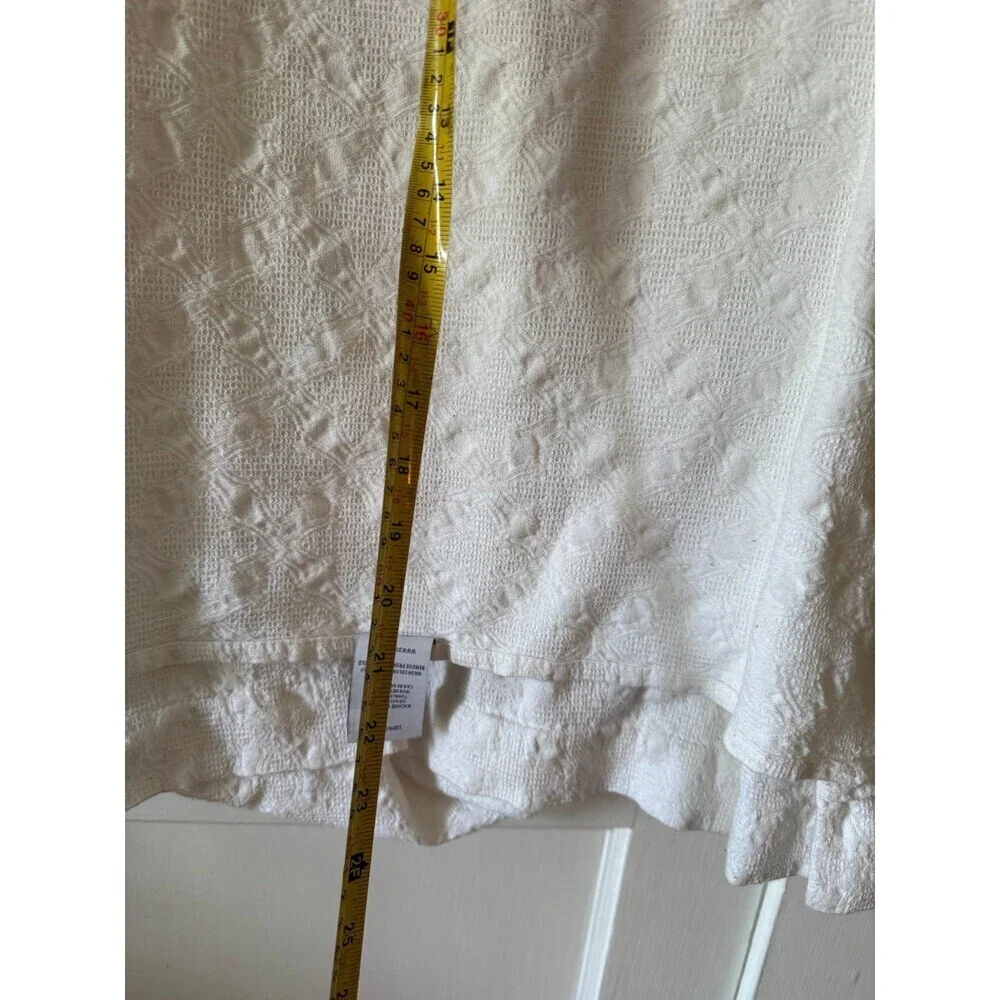 Docofil White cotton large pillow case cover